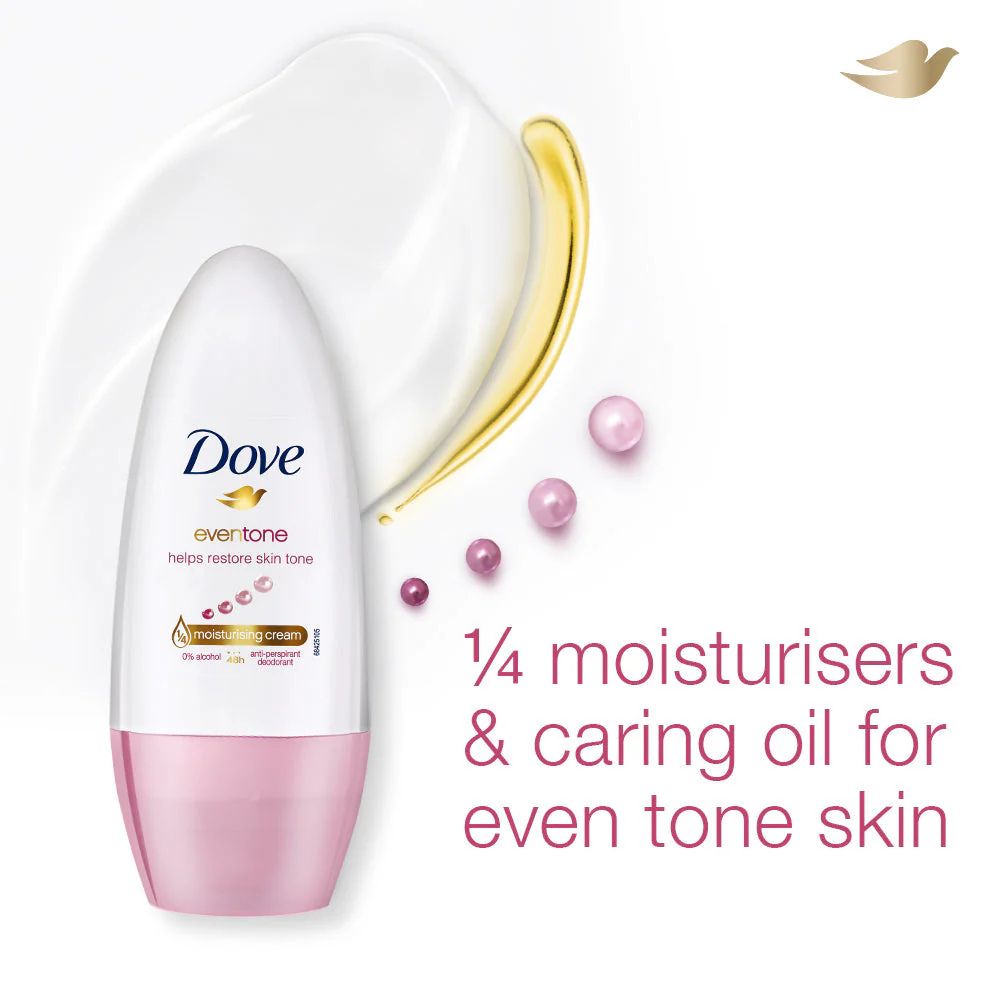Dove Eventone Antiperspirant Deodorant Roll On - 50ml