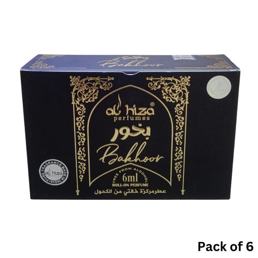 Al Hiza Bakhoor 6ml (Pack Of 6)