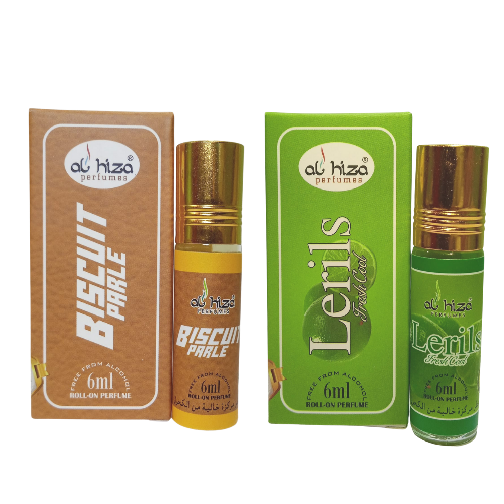 Al Hiza Biscuit & Lerils 6ml (Pack Of 2)