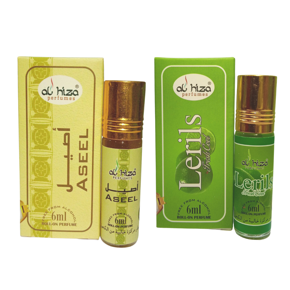 Al Hiza Lerils & Aseel 6ml (Pack of 2)
