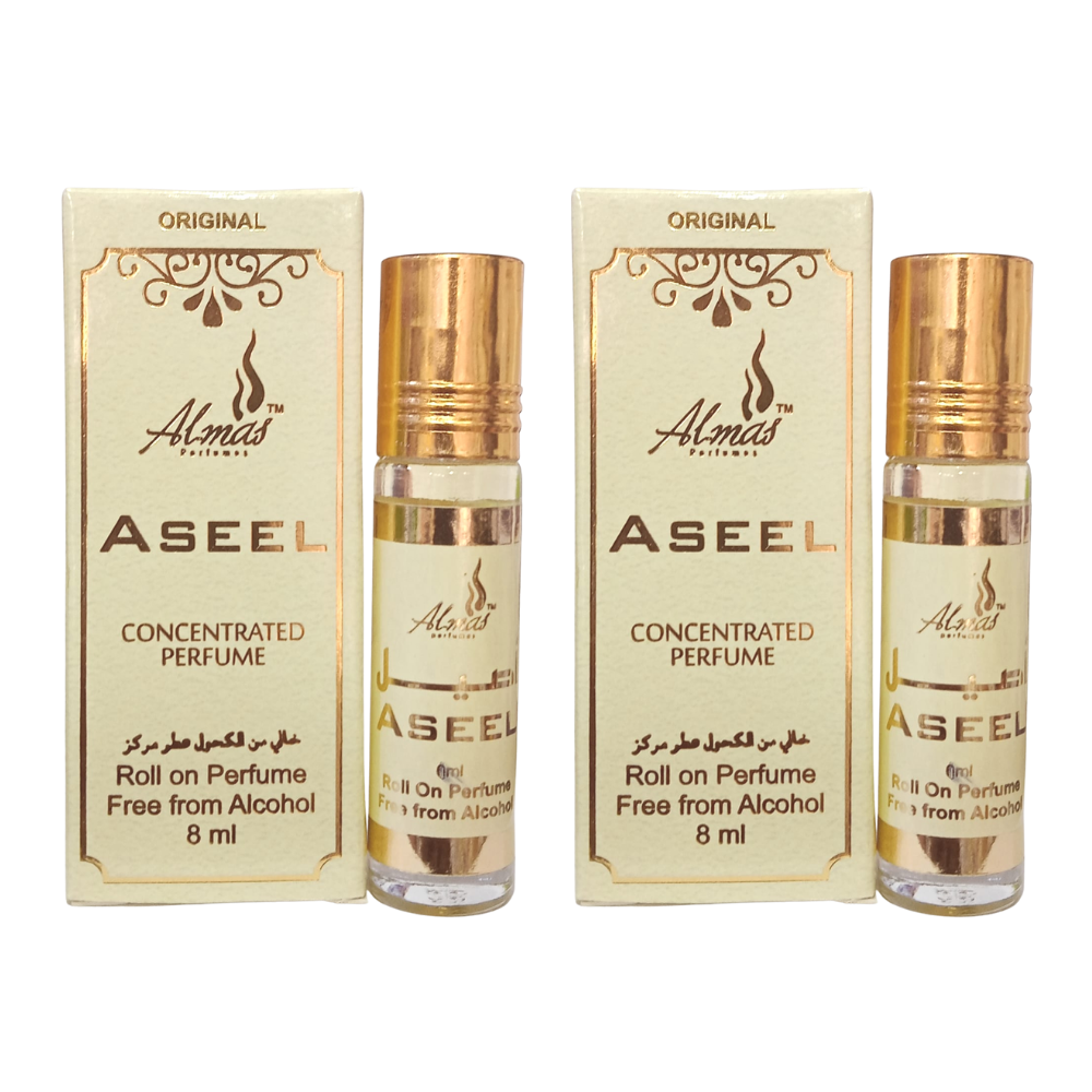 Almas Attar Aseel 8ml (Pack Of 2)