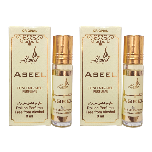 Almas Attar Aseel 8ml (Pack Of 2)
