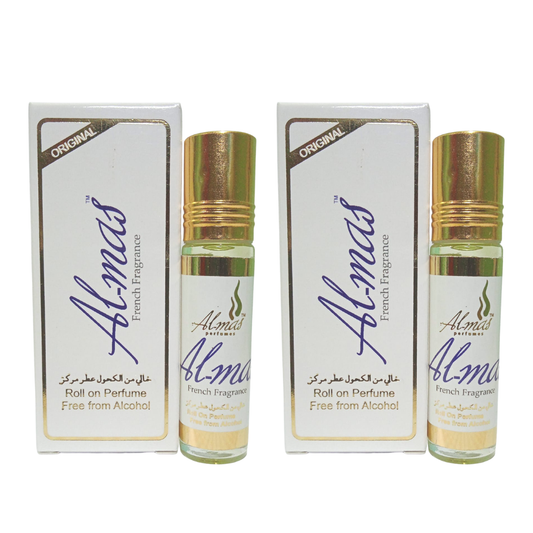 Almas Attar Orginal Almas 8ml (pack of 2)