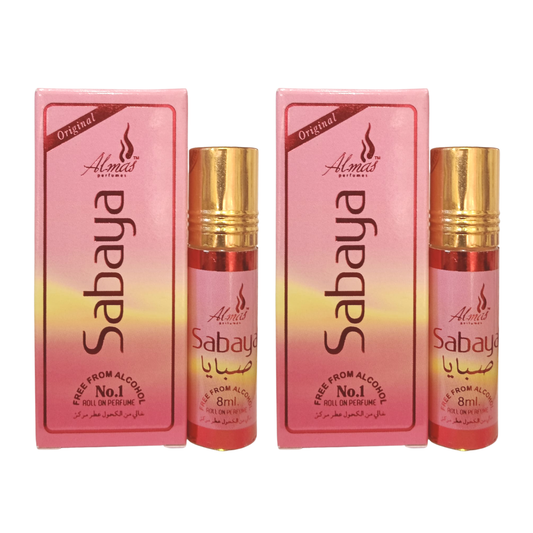 Almas Attar Sabaya 8ml (pack Of 2)