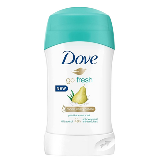 Dove Go Fresh Pear & Aloe Anti-Perspirant Deodorant Stick - 40g