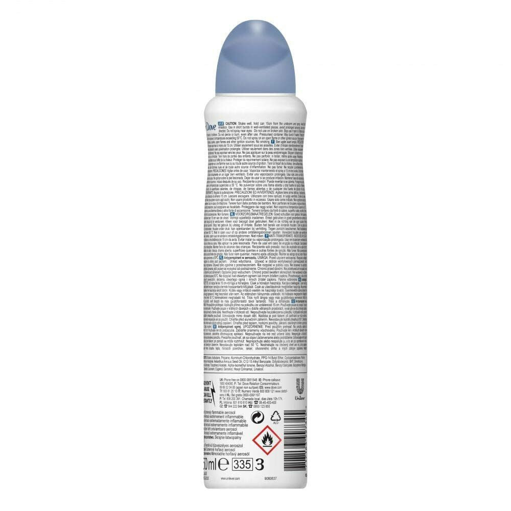 Dove Original Anti-Perspirant 48H Deodorant Spray - 250ml