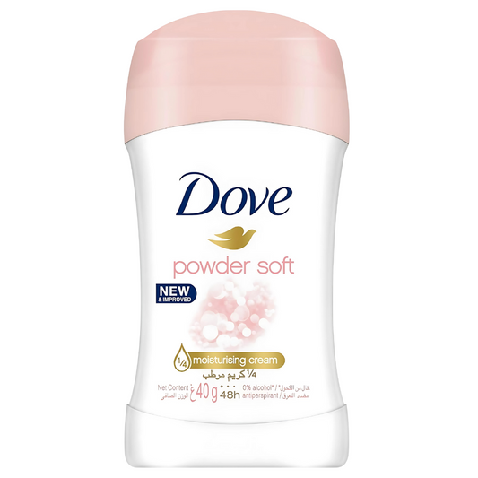 Dove Powder Soft Anti-Perspirant Deodorant Stick - 40g