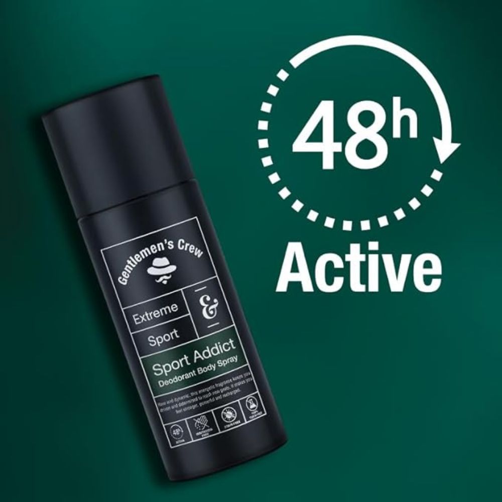 Gentlemen's Crew Sports Addict Deodorant Body Spray - 150ml