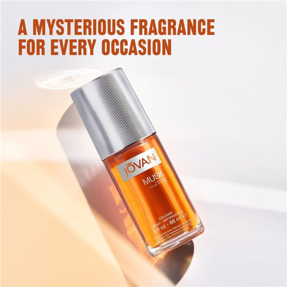 Jovan Musk Eau De Cologne for Men - 88ml