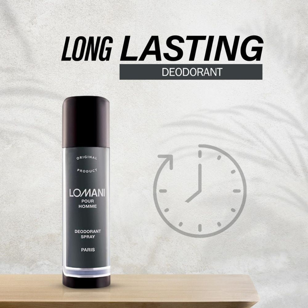 Lomani Original Pour Homme Deodorant Spray - 200ml