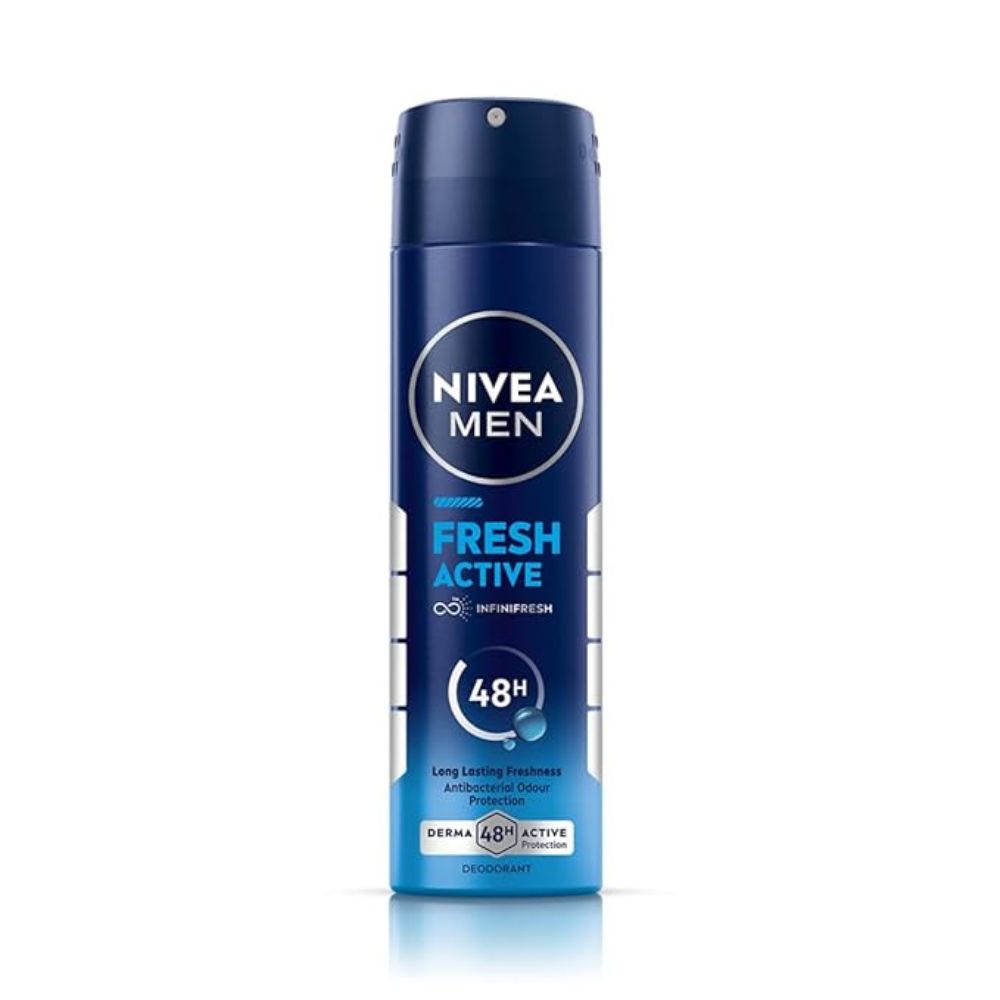Nivea Men Fresh Active 48H Deodorant Spray - 150ml