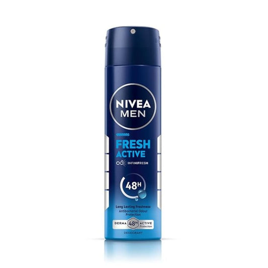 Nivea Men Fresh Active 48H Deodorant Spray - 150ml