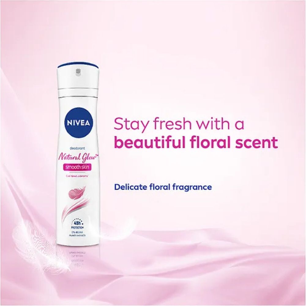Nivea Natural Glow Smooth Skin Deodorant - 150ml