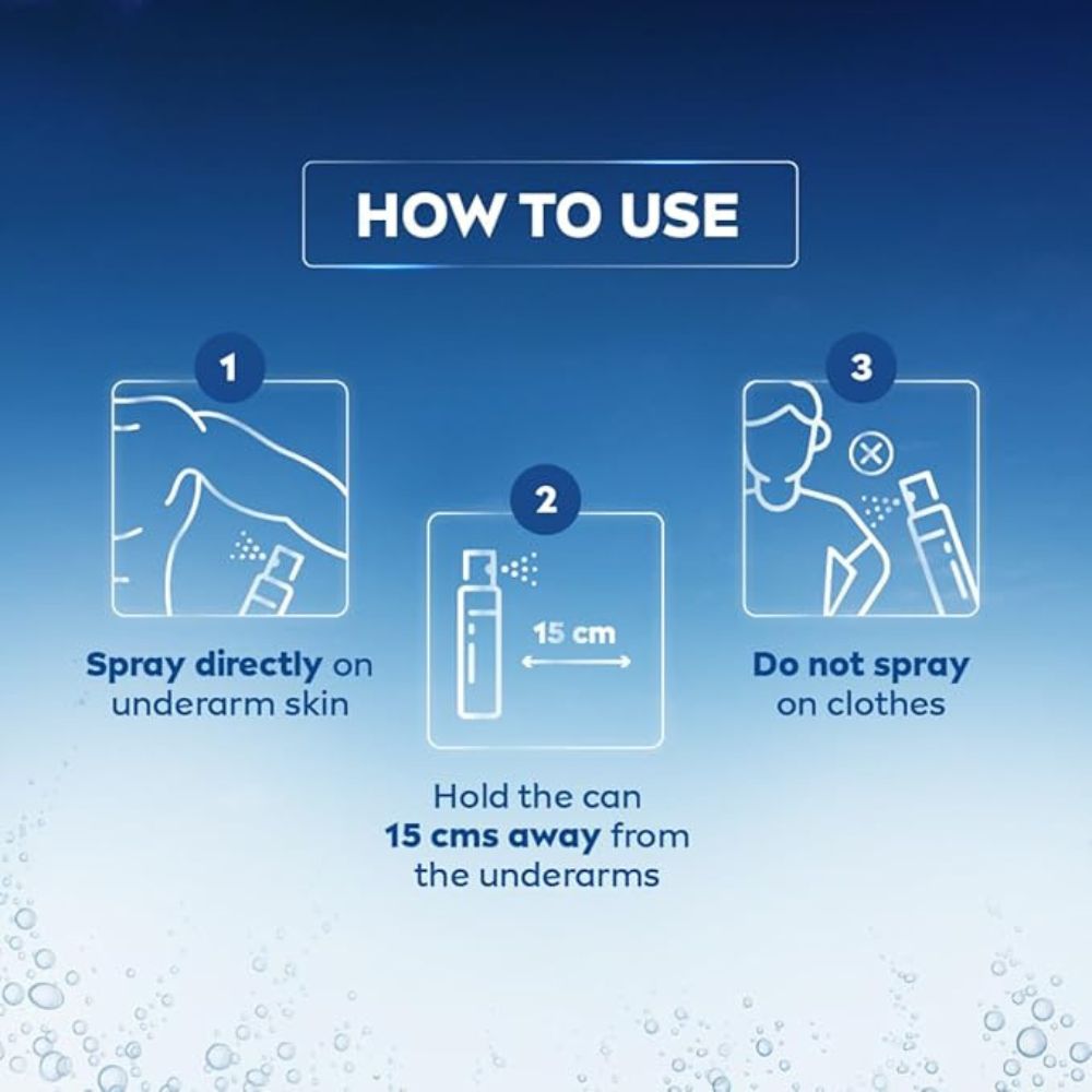 Nivea Men Fresh Active 48H Deodorant Spray - 150ml