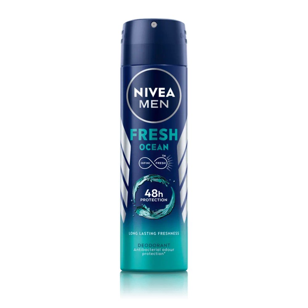 Nivea Men Fresh Ocean 48H Deodorant Spray - 150ml