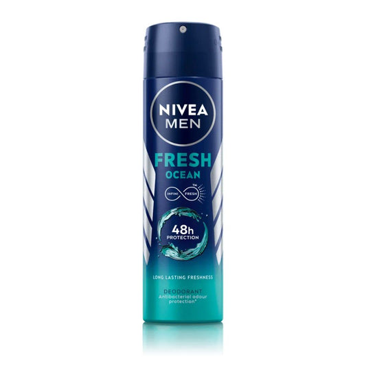Nivea Men Fresh Ocean 48H Deodorant Spray - 150ml