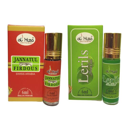 Al Hiza Lerils & Jannatul Firdus 6ml Pack of 2