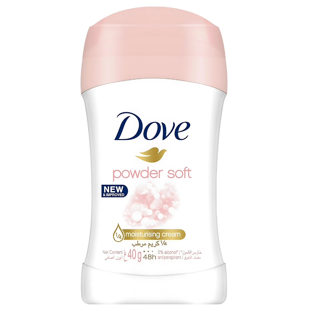Dove Powder Soft Anti-Perspirant Deodorant Stick - 40g